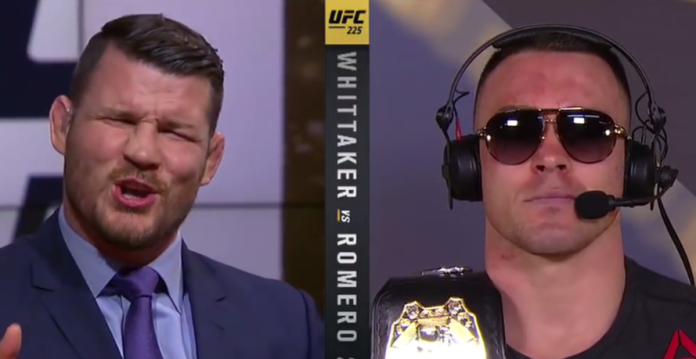 Michael Bisping and Colby Covington