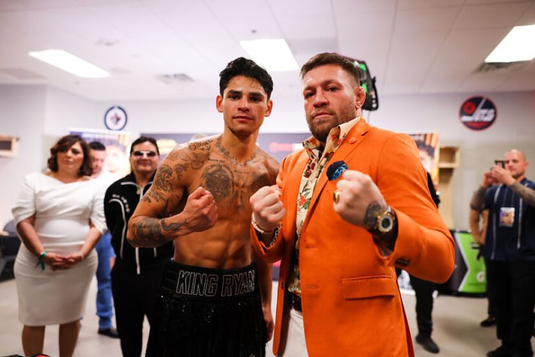 Ryan Garcia and Conor McGregor