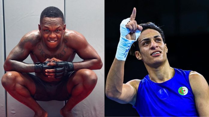 Israel Adesanya apologizes Imane Khelif